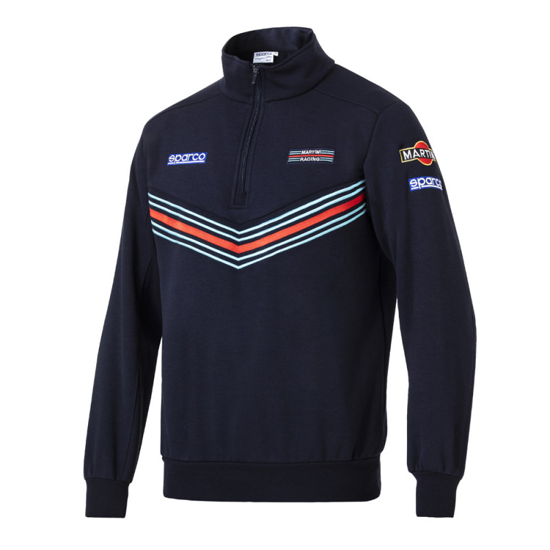 Sparco Martini Racing Sweatshirt mit Reißverschluss - 013037MR.BM.S - 013037MRBM1S