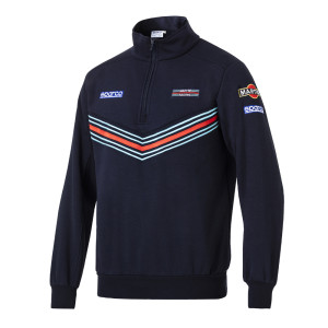 Sparco Martini Racing half zip sweatshirt