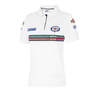 Polo Replica femme Sparco Martini Racing
