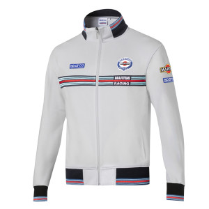 Martini Racing Sweatshirt mit Reißverschluss