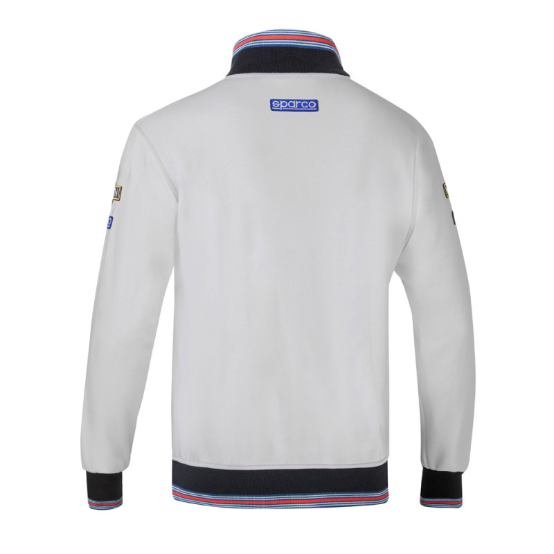 Martini Racing Sweatshirt mit Reißverschluss - 01278MR.G.3XL - 01278MRGR6XXX