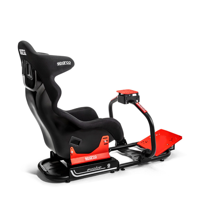 Cockpit Sparco Gaming Evolve GT-R PRO (Basis + Pro-Bindungen + Circuit II-Sitz) - G0328011GNR - G0328011GNR - 8033280540715