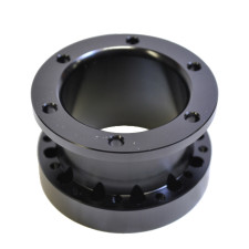 Entretoise de volant Bratex aluminium noir 6x70