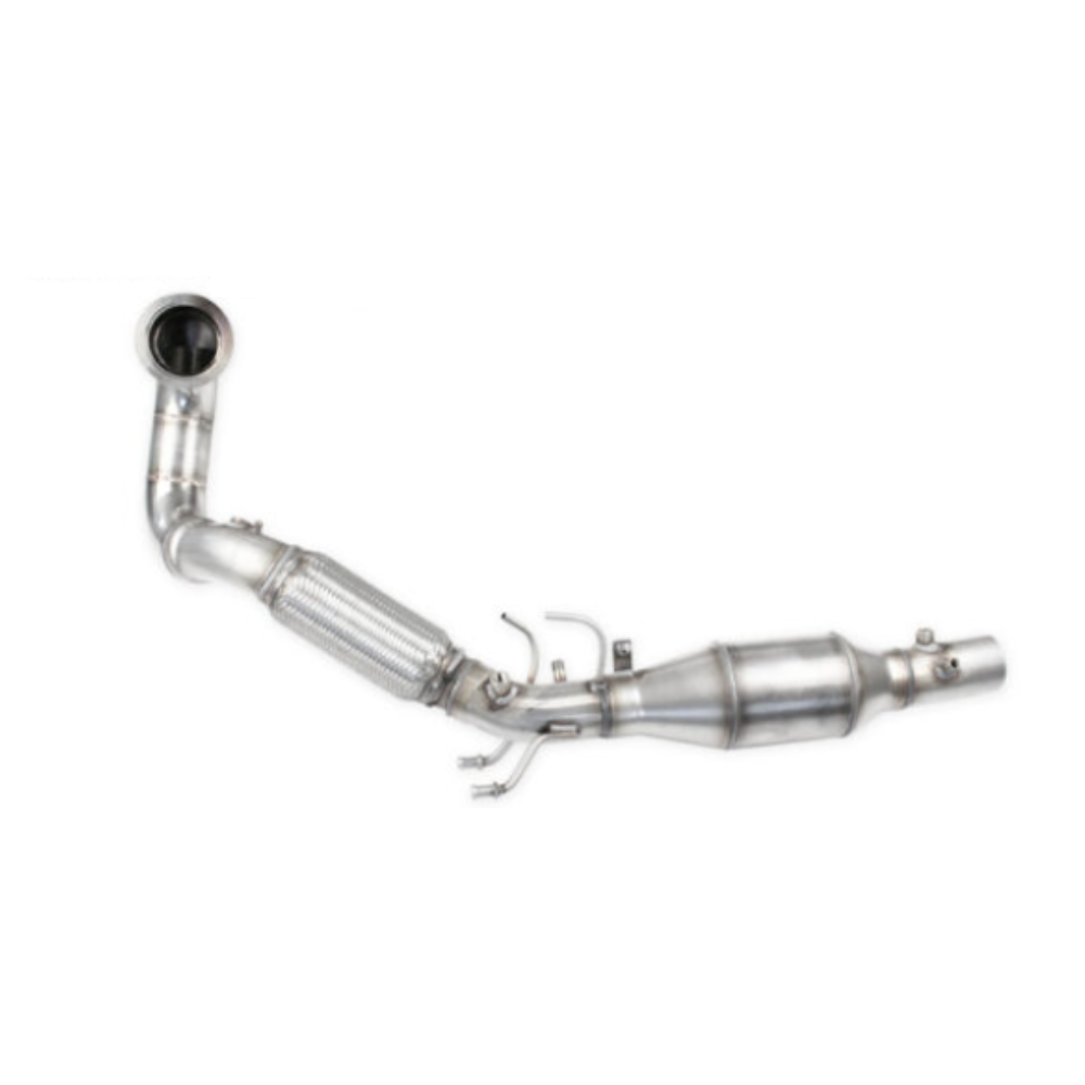 Inoxcar RS series catpipe for Volkswagen Golf 7.5 2.0 GTI (245cv) with OPF - IC-CATRS-GOLF75O - AFGTI.05CAT.RS - 3666618146508