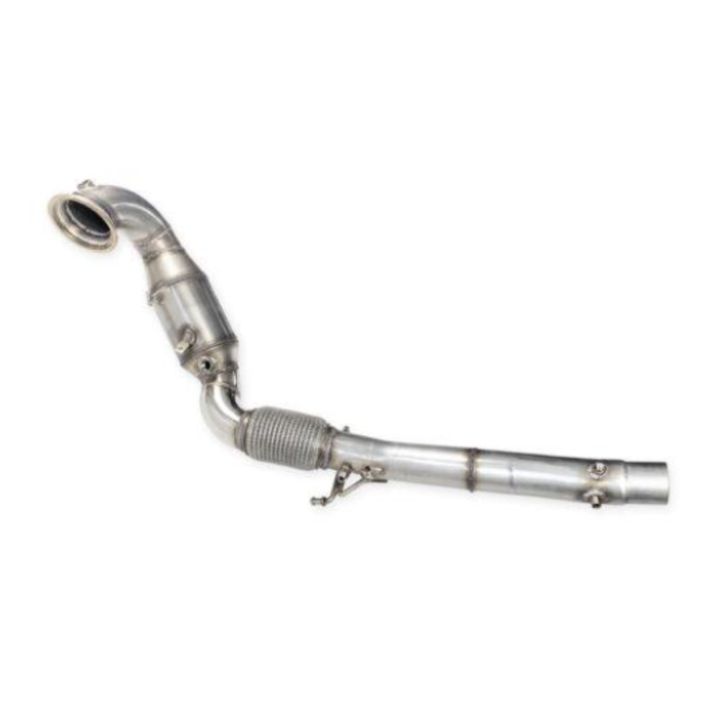 Inoxcar RS series catpipe for Volkswagen Golf 8 2.0 GTI (245cv) - IC-CATRS-GOLF8 - AFGTI.07CAT.RS - 3666618146485