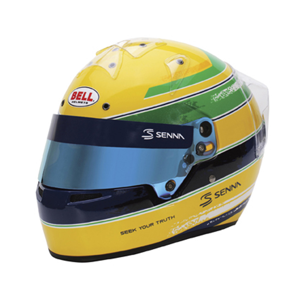 Bell KC7-CMR Ayrton Senna kart helmet CMR2016 - BEL-KC7-CMR-SEN.56 - 1311163 - 8056690459040