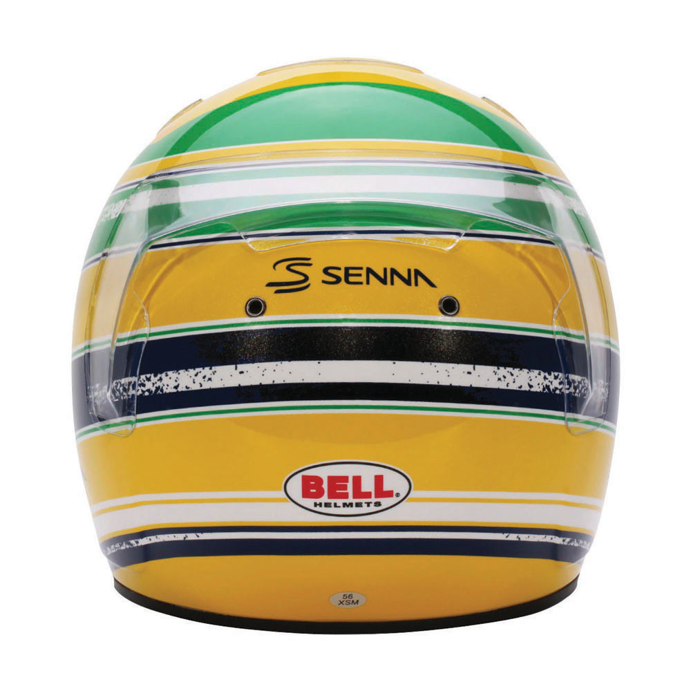Casco karting Bell KC7-CMR Ayrton Senna CMR2016 - BEL-KC7-CMR-SEN.56 - 1311163 - 8056690459040