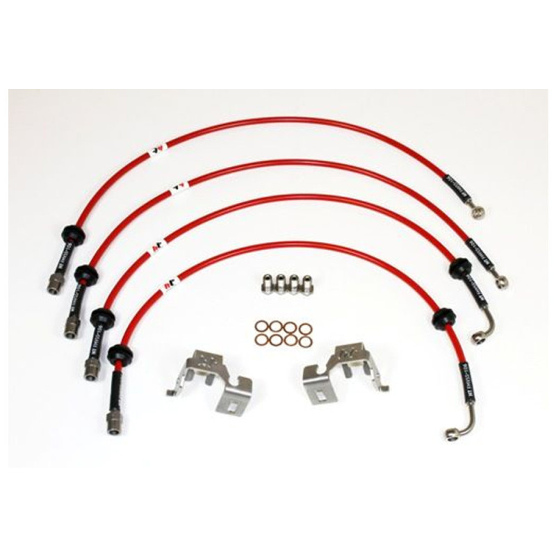 Schlauchsatz Forge für Opel Astra J Type VXR - FO-HTBLVAU4080F.RS - FMHTBLVAU4080F-SOLIDPINK