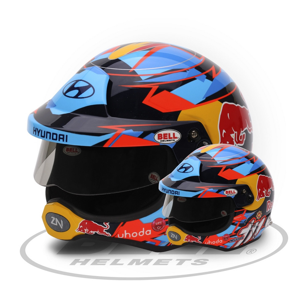 BELL 2023 Thierry NEUVILLE mini helmet - BEL-23-NEUVILLE - 4100244 - 3666618147567