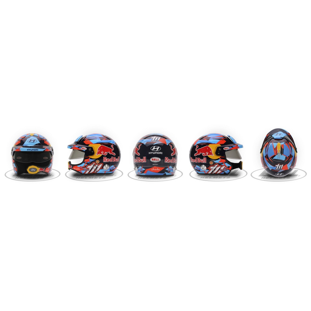 BELL 2023 Thierry NEUVILLE mini helmet - BEL-23-NEUVILLE - 4100244 - 3666618147567
