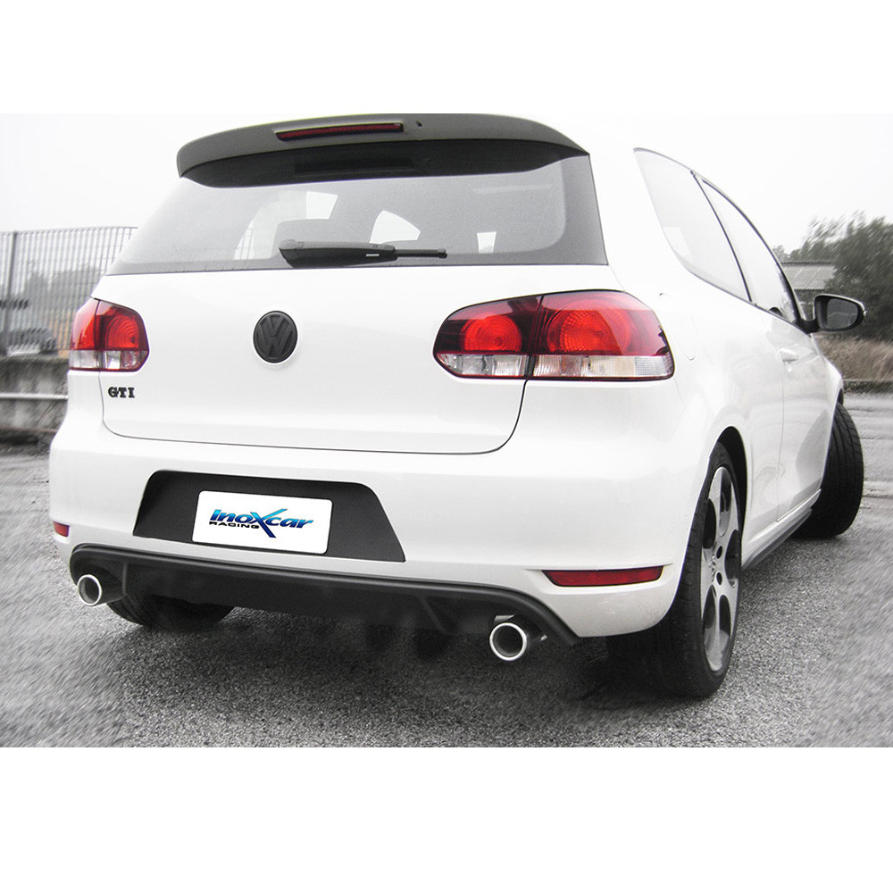 Röhre Afrika Serie RS Inoxcar Volkswagen Golf 6 2.0 TSI GTI (210PS) 2009- - IC-CATRS-GOLF6 - AFGTI.02CAT.RS - 3666618146546
