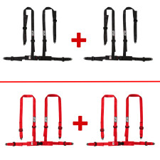 Pack 2x GT2i Club 02 4-Punkt-Gurte CEE