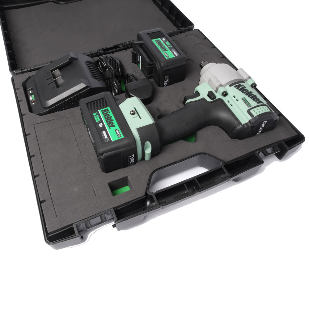 Impact wrench kit KIELDER 1/2" 720Nm 18V + 2 batteries 5.0Ah - KWT-180-04 - KWT-180-04EU - 5060441196491