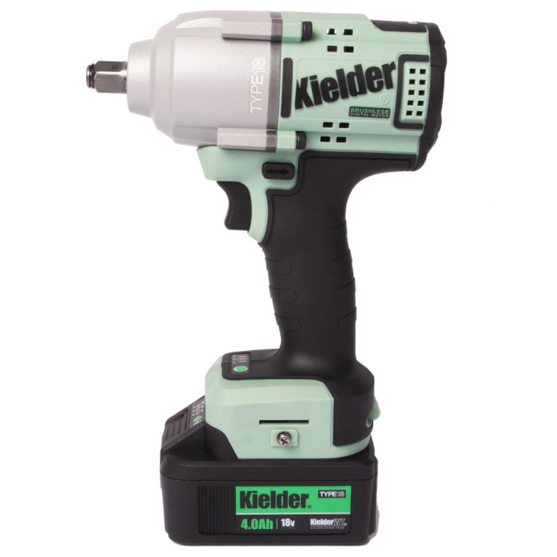Impact wrench kit KIELDER 1/2" 720Nm 18V + 2 batteries 4.0Ah - KWT-180-02 - KWT-180-02EU - 5060441196477