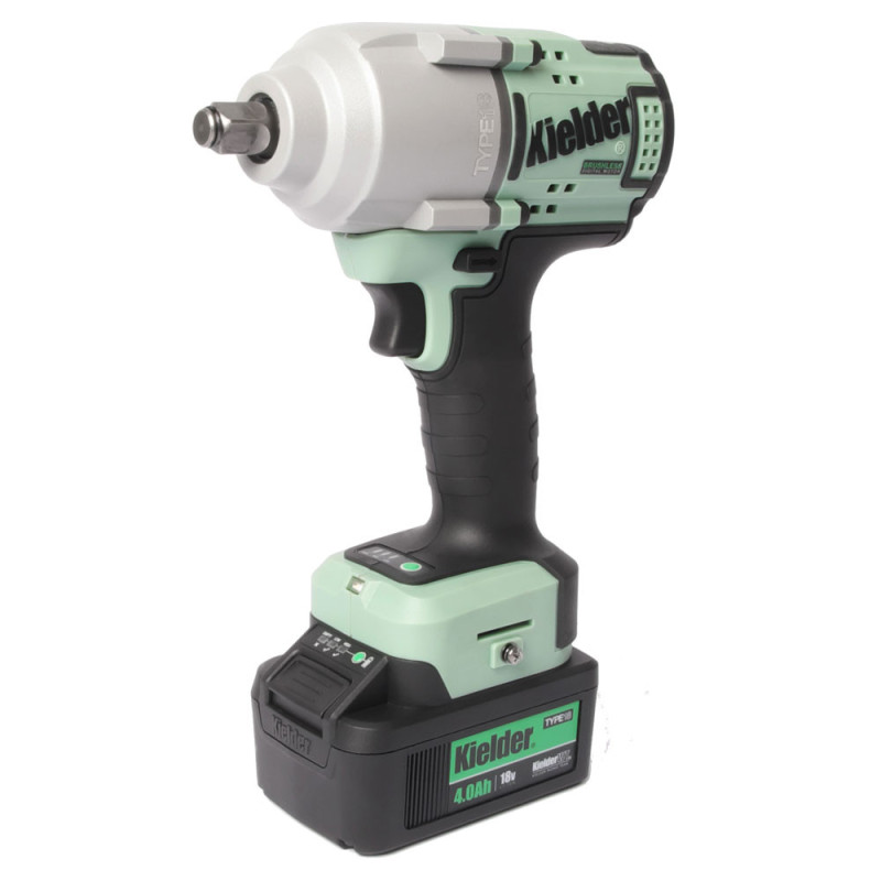 Impact wrench kit KIELDER 1/2" 720Nm 18V + 2 batteries 4.0Ah - KWT-180-02 - KWT-180-02EU - 5060441196477