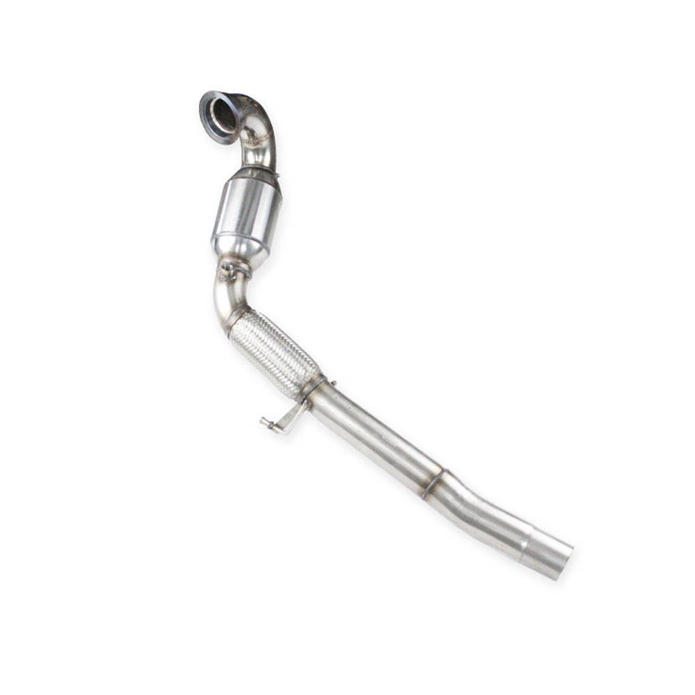 Tube afrique avec catalyseur (version sans OPF) Inoxcar pour Volkswagen Golf 7.5 2,0 GTi après 2017 - IC-AFGTI06CAT - AFGTI.06CAT - 3666618144993