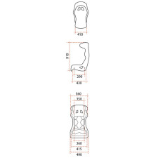 Siège baquet GT2i FIA Pro-02M V2 fibre à oreilles 2026