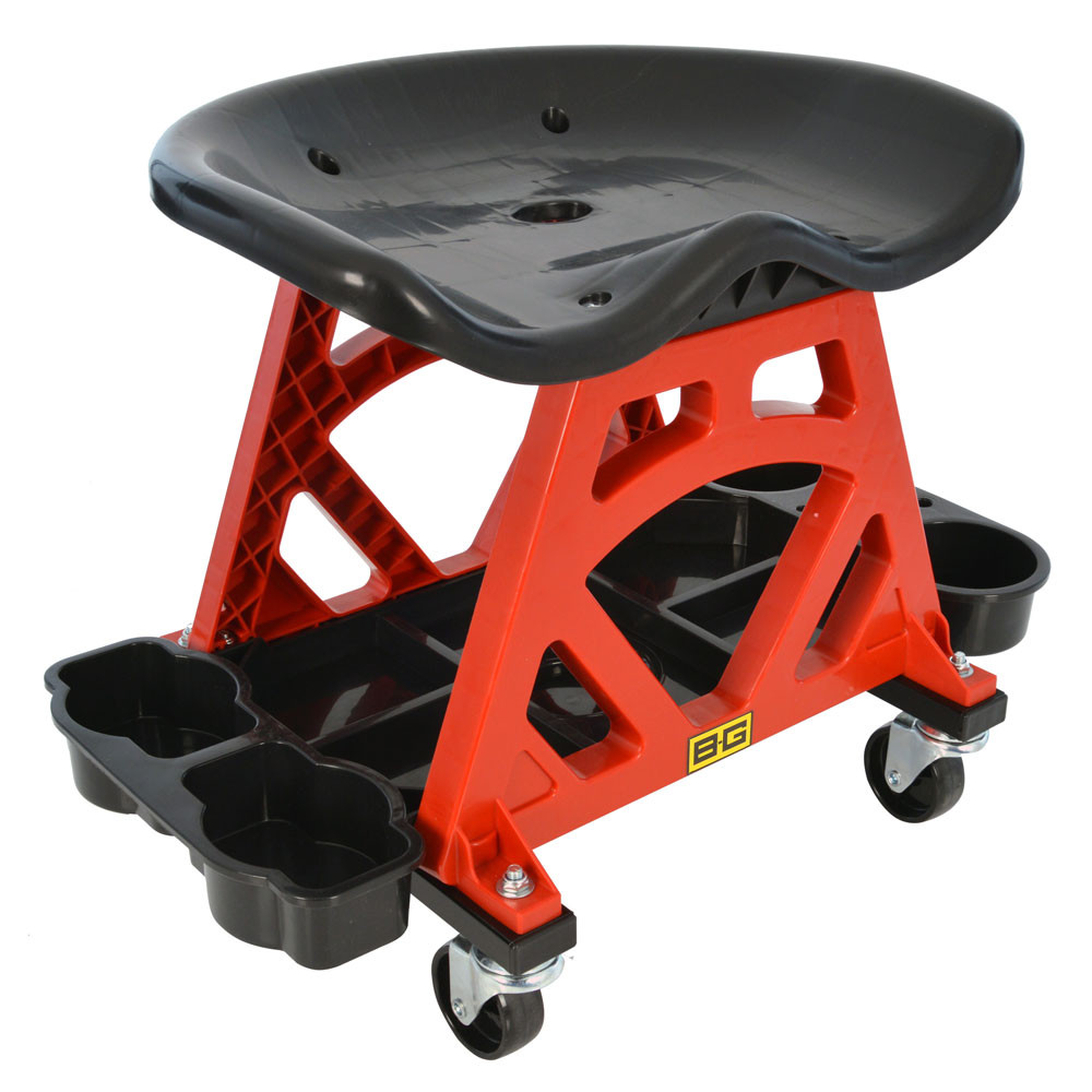 Ergonomischer Drehstuhl auf Rollen BG Racing 582x353x431mm - BG-5174 - BG5174 - 5060252090186