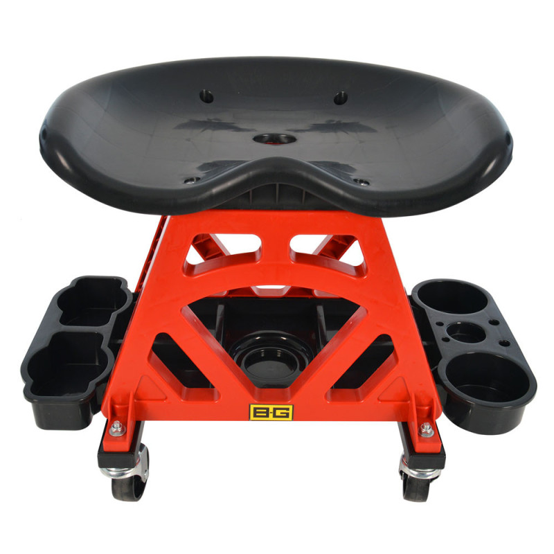 Ergonomischer Drehstuhl auf Rollen BG Racing 582x353x431mm - BG-5174 - BG5174 - 5060252090186