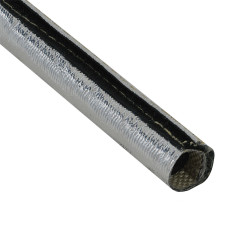 Gaine de protection fibre de verre et aluminium BG-Racing 50mmx1m