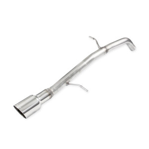 Inoxcar rear exhaust without muffler Ford Fiesta Mk8.5 Hybrid ST-Line 2023 on