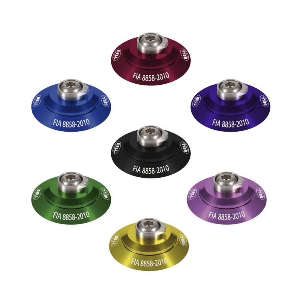 Clips Hans Bell colorés FIA 8858-2010 - BEL-CLIPS-HANS.V - 2100004