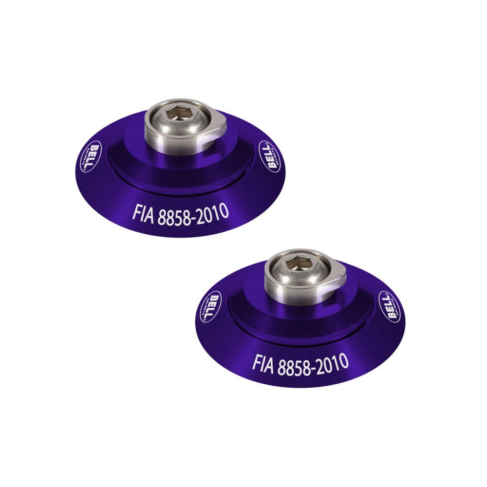 Clips Hans Bell colorés FIA 8858-2010 - BEL-CLIPS-HANS.V - 2100004