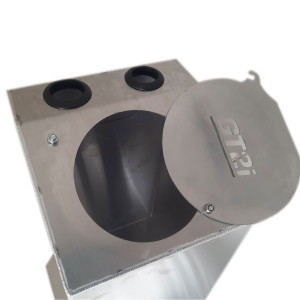 GT2i aluminium housing for ATL 10-litre vertical fuel tank
