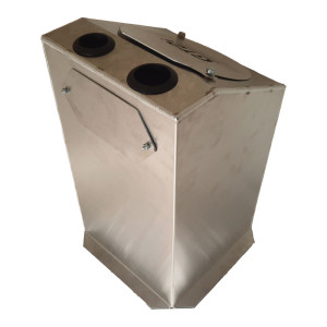 GT2i aluminium housing for ATL 10-litre vertical fuel tank