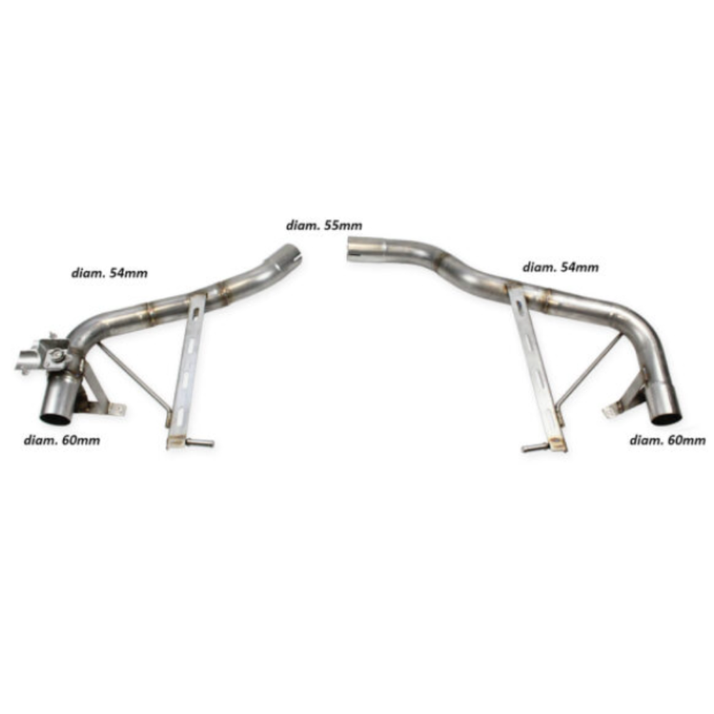 Terminal without silencer + Macan 2.0TFSI 22+ valve - IC-VALVMACAN08 - VALV.MACAN.08 - 3666618153308