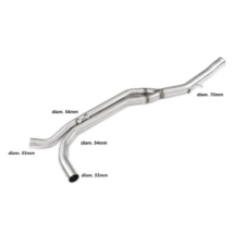 Tubo centrale per Macan 2.0TFSI 22+