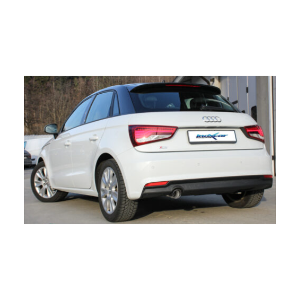 Terminal arrière sans silencieux Audi A1 (Type 8X) 1.0 TFSI (82-95CV) S LINE 2015 - IC-AUA115RA - AUA1.15.RA - 3666618153230