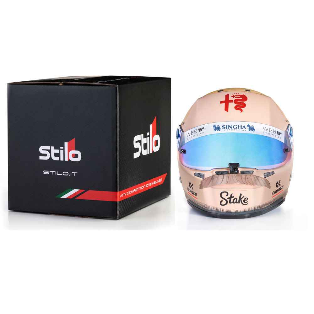 Mini casco Stilo Valtteri BOTTAS Bahrein edizione limitata - STI-23-BOTTAS-BAHREIN - MH2302 - 3666618153599