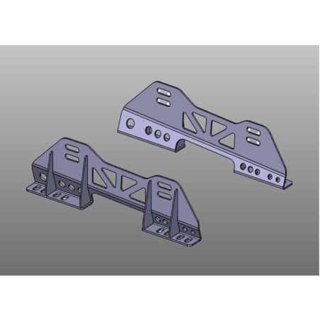 Kit de fixation latérales Sparco pour Clio Rally 3