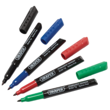 Stylos marqueurs multicolores Draper Tools (lot de 4)