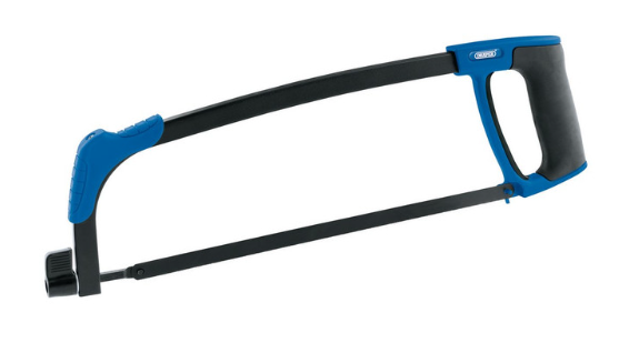 Draper Tools Soft Grip Hacksaw 300mm 24 dpp - DRA-39601 - D39601 - 5010559396016