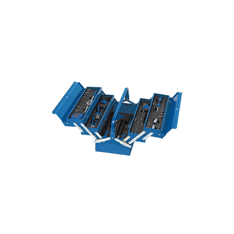 Werkzeugkoffer Draper Tools in foam-Modulen inklusive Werkzeug - DRA-48091 - D48091 - 5059482005596