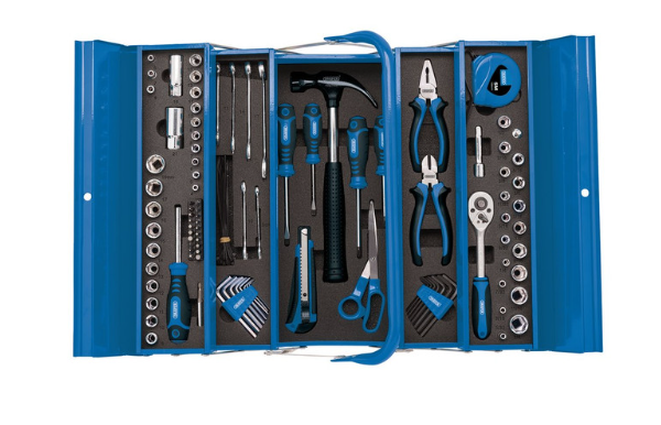 Draper Tools tool set in foam modules including tools - DRA-48091 - D48091 - 5059482005596