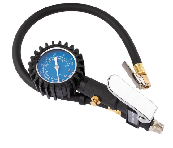 Lineare Reifenfüllvorrichtung Draper Tools Ø55mm 0-12B - männlich 1/4 BSP - DRA-91320 - D91320 - 5010559913206