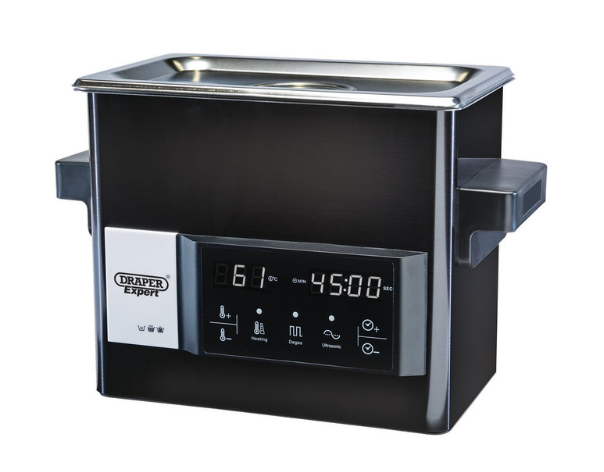 Ultraschallreinigungswanne Draper Tools 3 Liter 270x170x240mm - DRA-92632 - D92632 - 5010559926329