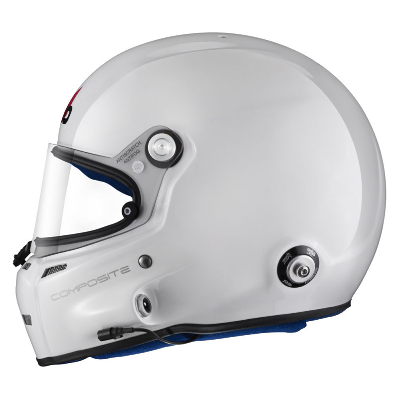 Helm Stilo ST5F Fibre SA20 weiß innen blau - STI-A700CG2T.BLB.XS - AA0700CG2T540102