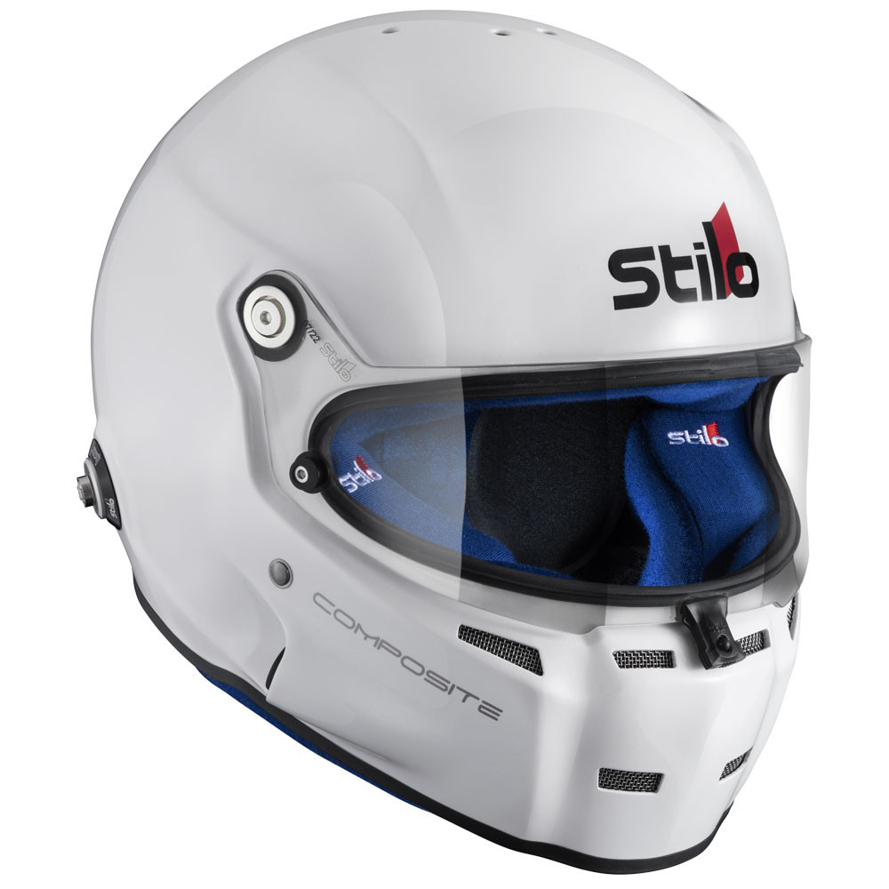 Helm Stilo ST5F Fibre SA20 weiß innen blau - STI-A700CG2T.BLB.XS - AA0700CG2T540102
