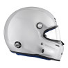 Casque Stilo ST5F Fibre SA20 blanc intérieur bleu