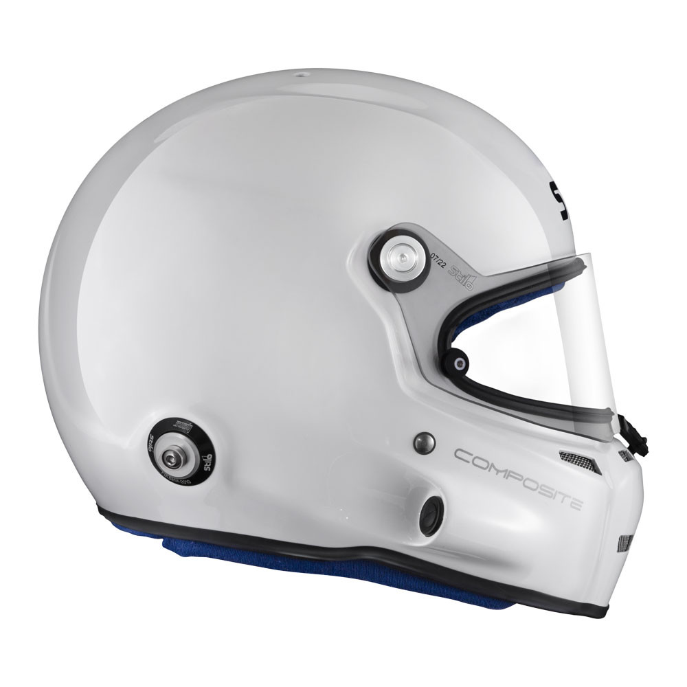 Helm Stilo ST5F Fibre SA20 weiß innen blau - STI-A700CG2T.BLB.XS - AA0700CG2T540102
