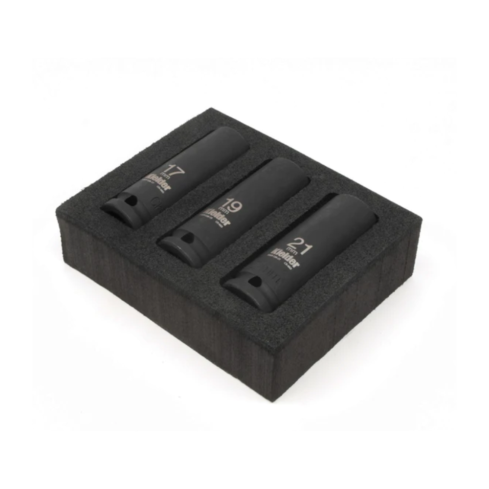 Set di Boccole Kielder 3 pezzi 1/2" 17/19/21mm - KWT-126-01 - KWT-126-01 - 3661768609316