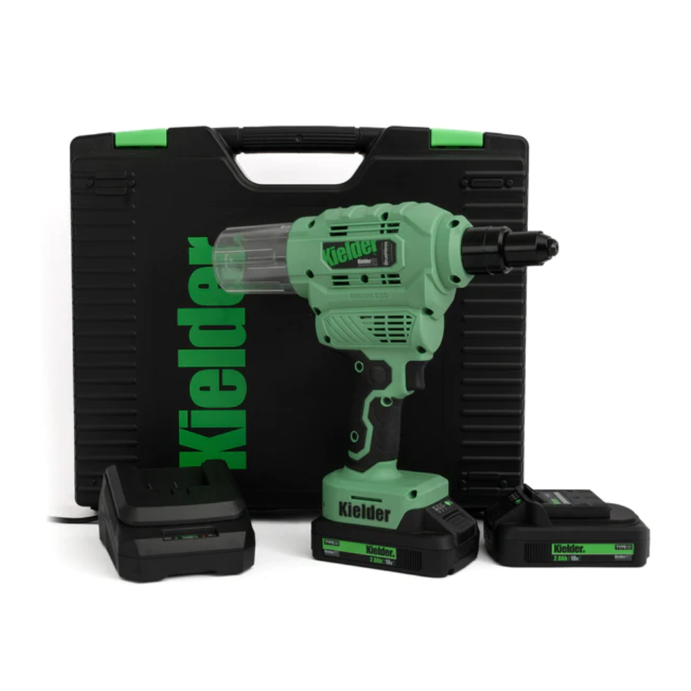 Rivettatrice KIELDER 18V 1 batteria 5Ah + valigetta + caricatore - KWT-009-03 - KWT-009-03EU - 3661768816516