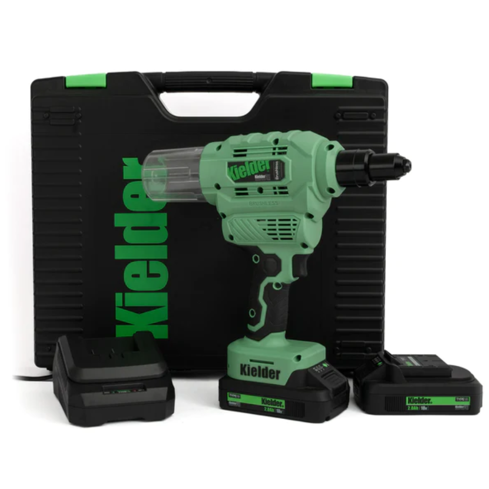 Rivettatrice KIELDER 18V 1 batteria 5Ah + valigetta + caricatore - KWT-009-03 - KWT-009-03EU - 3661768816516