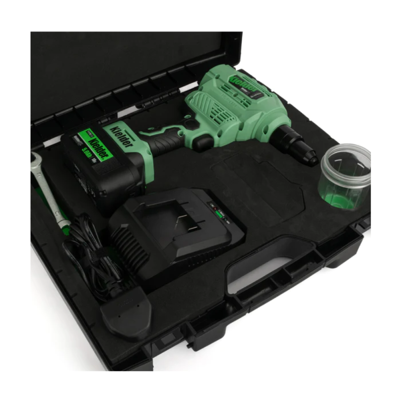 Rivettatrice KIELDER 18V 1 batteria 5Ah + valigetta + caricatore - KWT-009-03 - KWT-009-03EU - 3661768816516