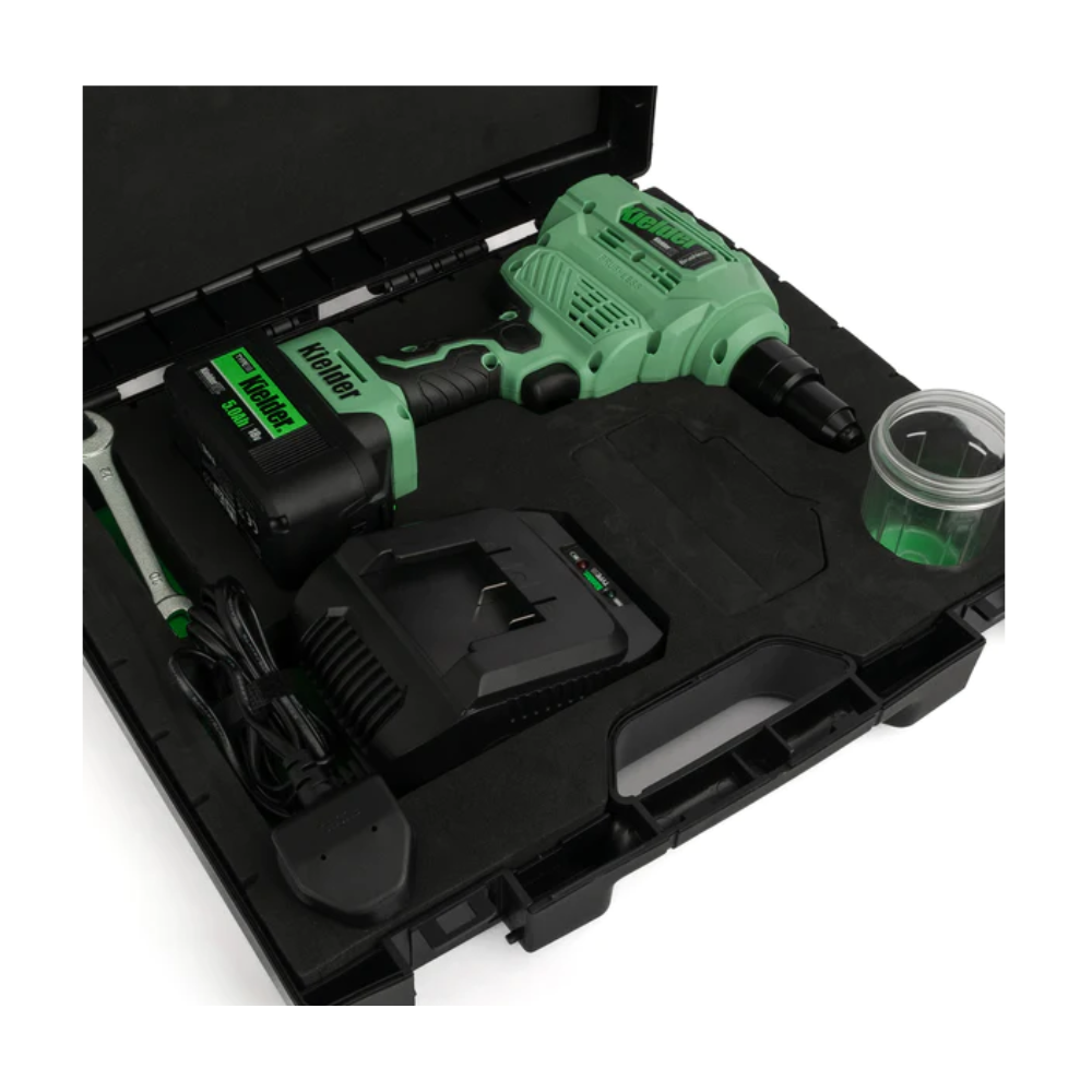 Rivettatrice KIELDER 18V 1 batteria 5Ah + valigetta + caricatore - KWT-009-03 - KWT-009-03EU - 3661768816516