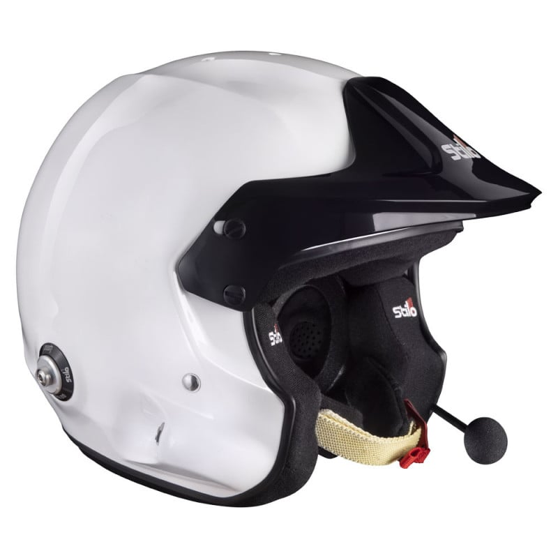 Casque Stilo Venti Trophy Rally Snell 2020 blanc/noir - STI-AA0112DG2TC.M - AA0112DG2T570101